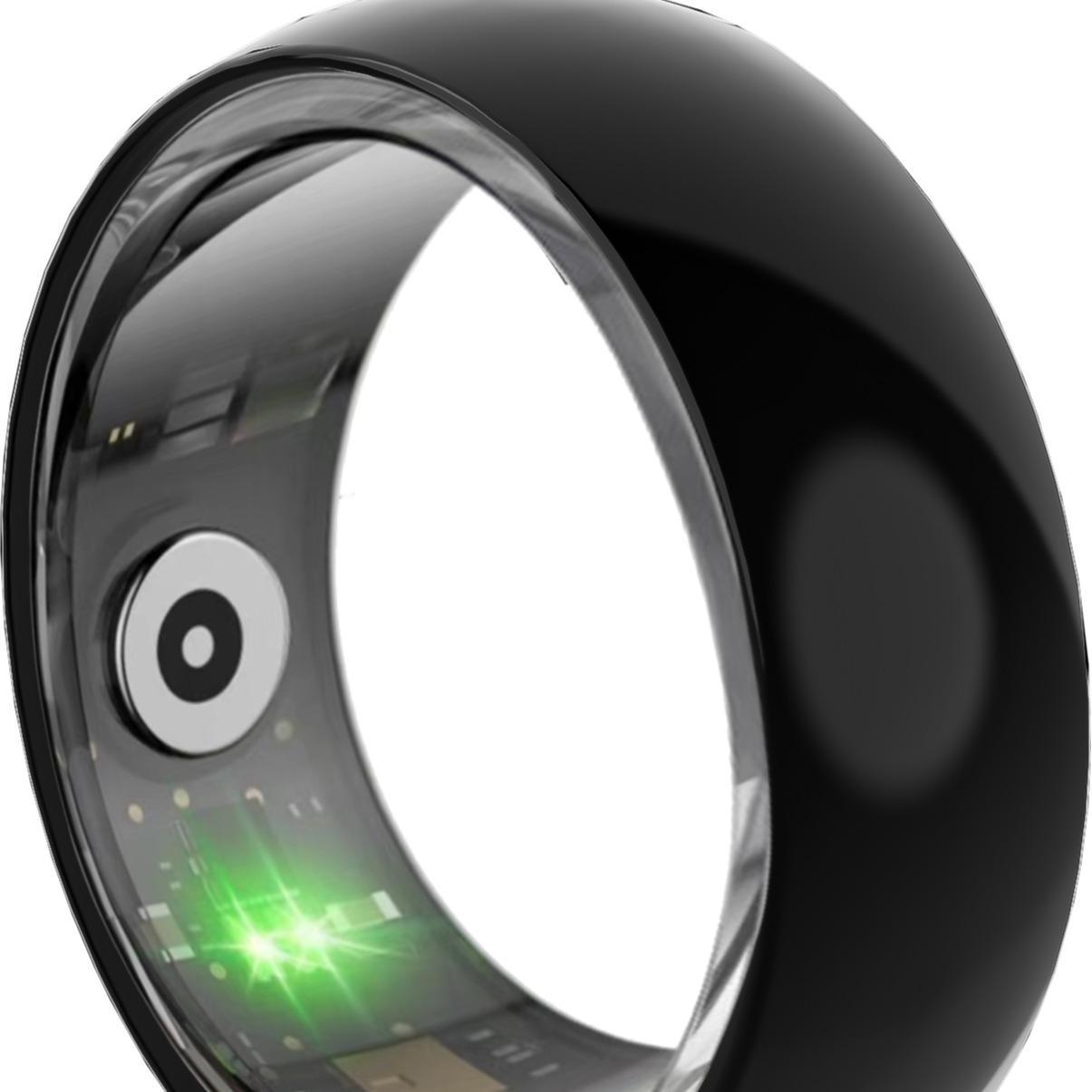 The Evolved Version Of The Smart Ring Is Equipped With Functions Such As Blood Pressure, Blood Oxygen, Sleep Quality, And Emotion Monitoring. It Is Waterproof And Comes In Two Sizes.