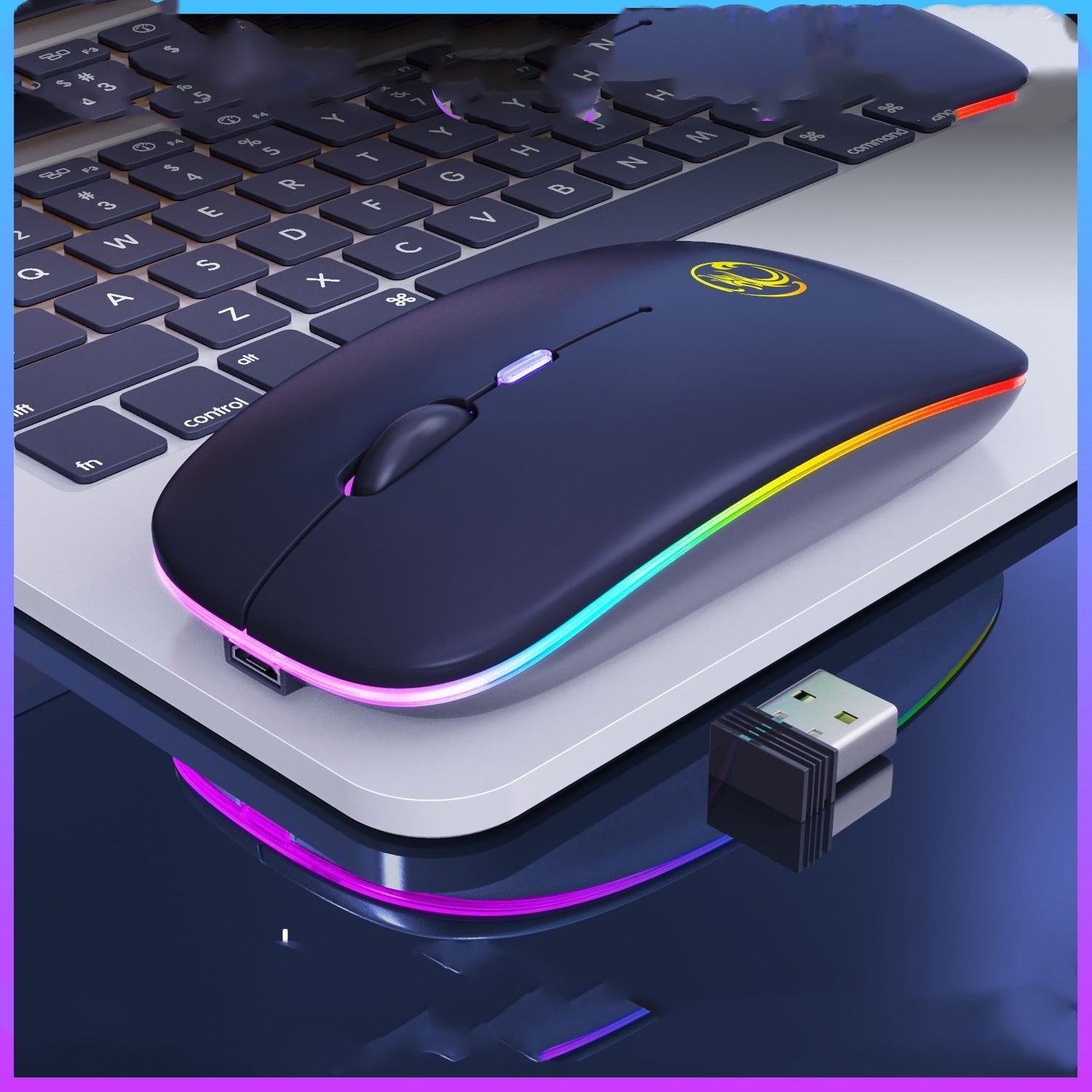 Luminous Bluetooth mouse