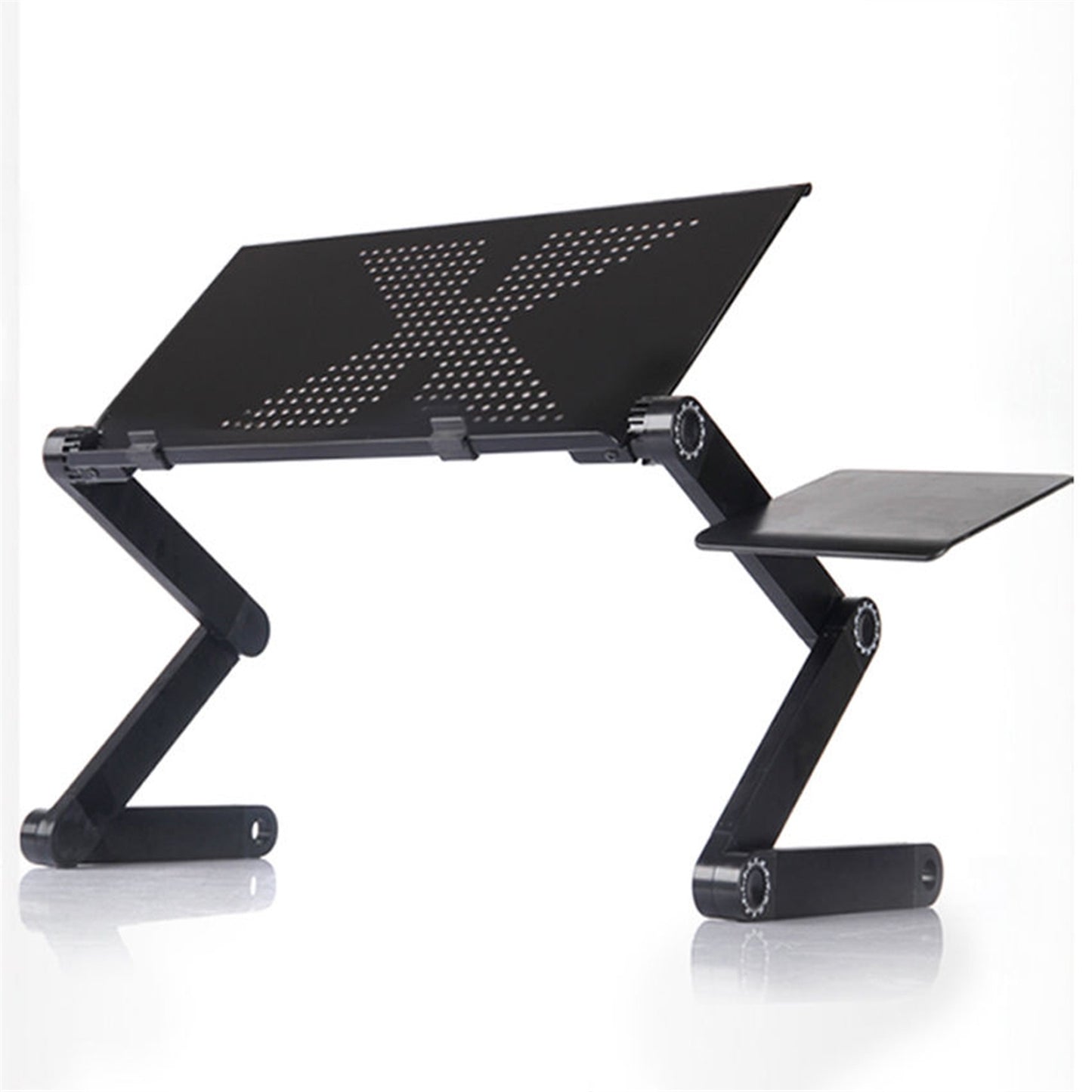 48 X 26cm Portable Home Assembly Folding Table Black